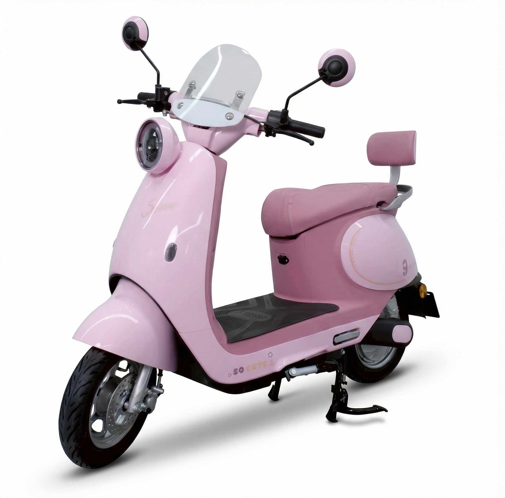 SAGASONIC รถไฟฟ้าสองล้อ So Cute 1 สีชมพู(AAA)