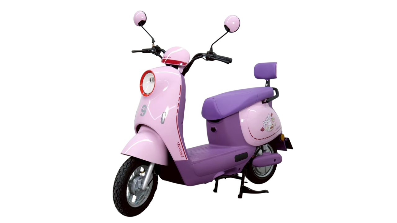 SAGASONIC จักรยานไฟฟ้าสองล้อ JOLLY สีชมพู/ม่วง แบรนด์ SAGA - เครื่องใช้ไฟฟ้า ราคา 16,990 บาท